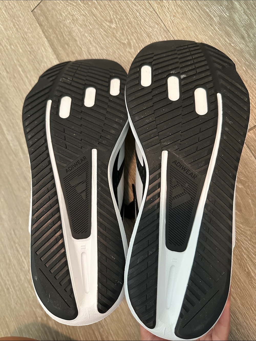 NWOT Adidas Duramo SL 2 Black & White Running Sneakers - Picture 10 of 13